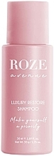 Düfte, Parfümerie und Kosmetik Revitalisierendes Haarshampoo - Roze Avenue Luxury Restore Shampoo Travel Size