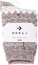 Warme Wollsocken, CSW800-003, braun - Moraj — Bild N1