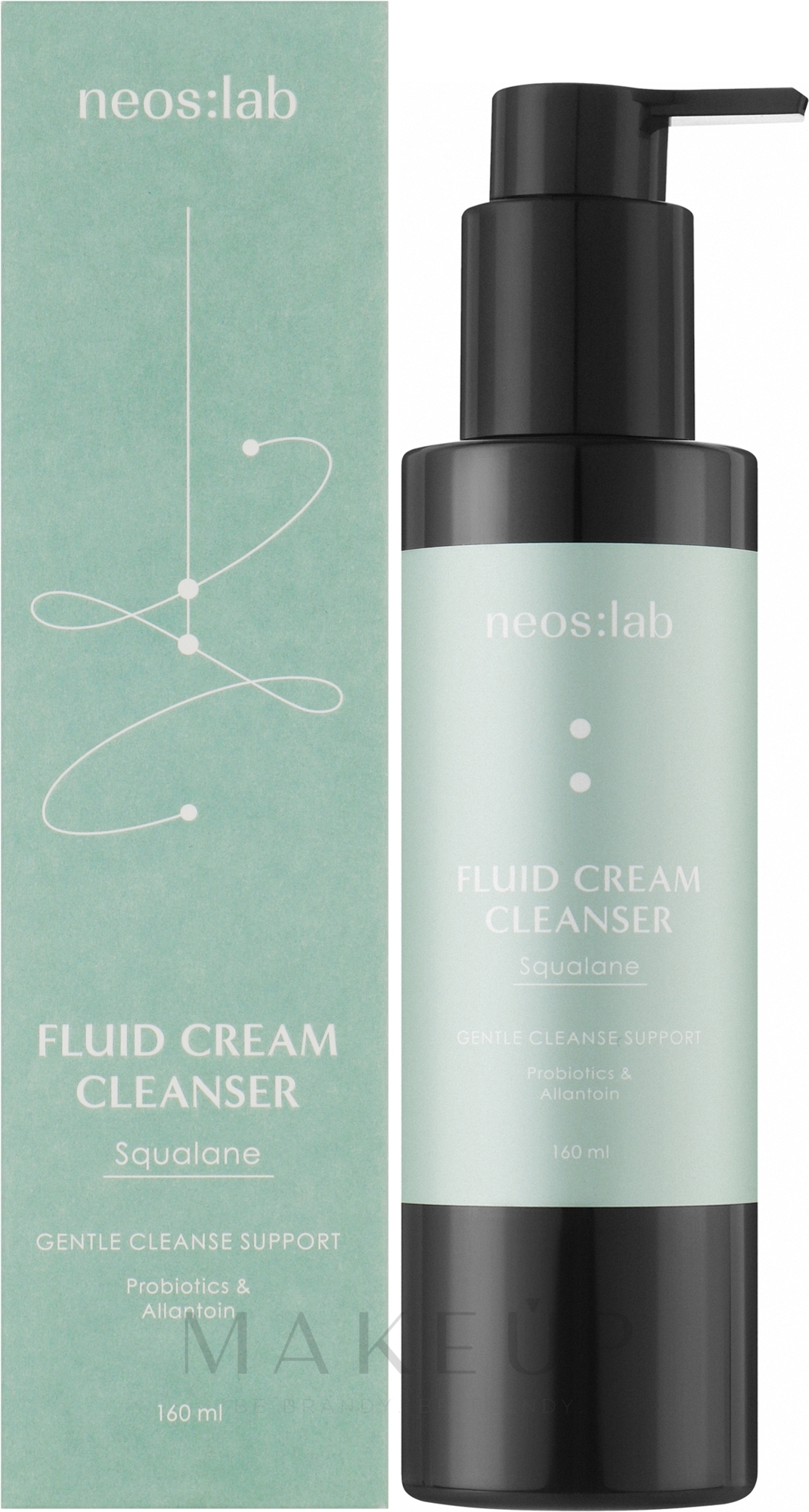 Reinigende Gesichtslotion - Neos:lab Fluid Cream Cleanser Squalane — Bild 160 ml