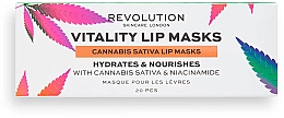 Lippenmaske - Revolution Skincare Good Vibes Cannabis Sativa Vitality Lip Mask Set — Bild N2