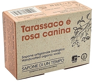 Seife Löwenzahn und Hagebutte - Sapone Di Un Tempo Organic Soap Dandelion And Rosehip — Bild N1
