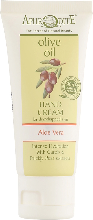 Handcreme mit Aloe Vera Extrakt - Aphrodite Aloe Vera Hand Cream — Bild N1