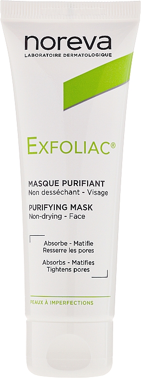 Gesichtsreinigungsmaske - Noreva Laboratoires Exfoliac Deep Cleansing Mask — Bild N2