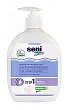 Feuchtigkeitsspendende Körperreinigungslotion - Seni Care Washing and Oiling Body Lotion — Bild N1