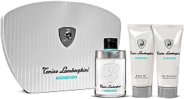 Düfte, Parfümerie und Kosmetik Tonino Lamborghini Essenza - Duftset (Eau de Toilette 125ml + After Shave Balsam 150ml + Duschgel 150ml)