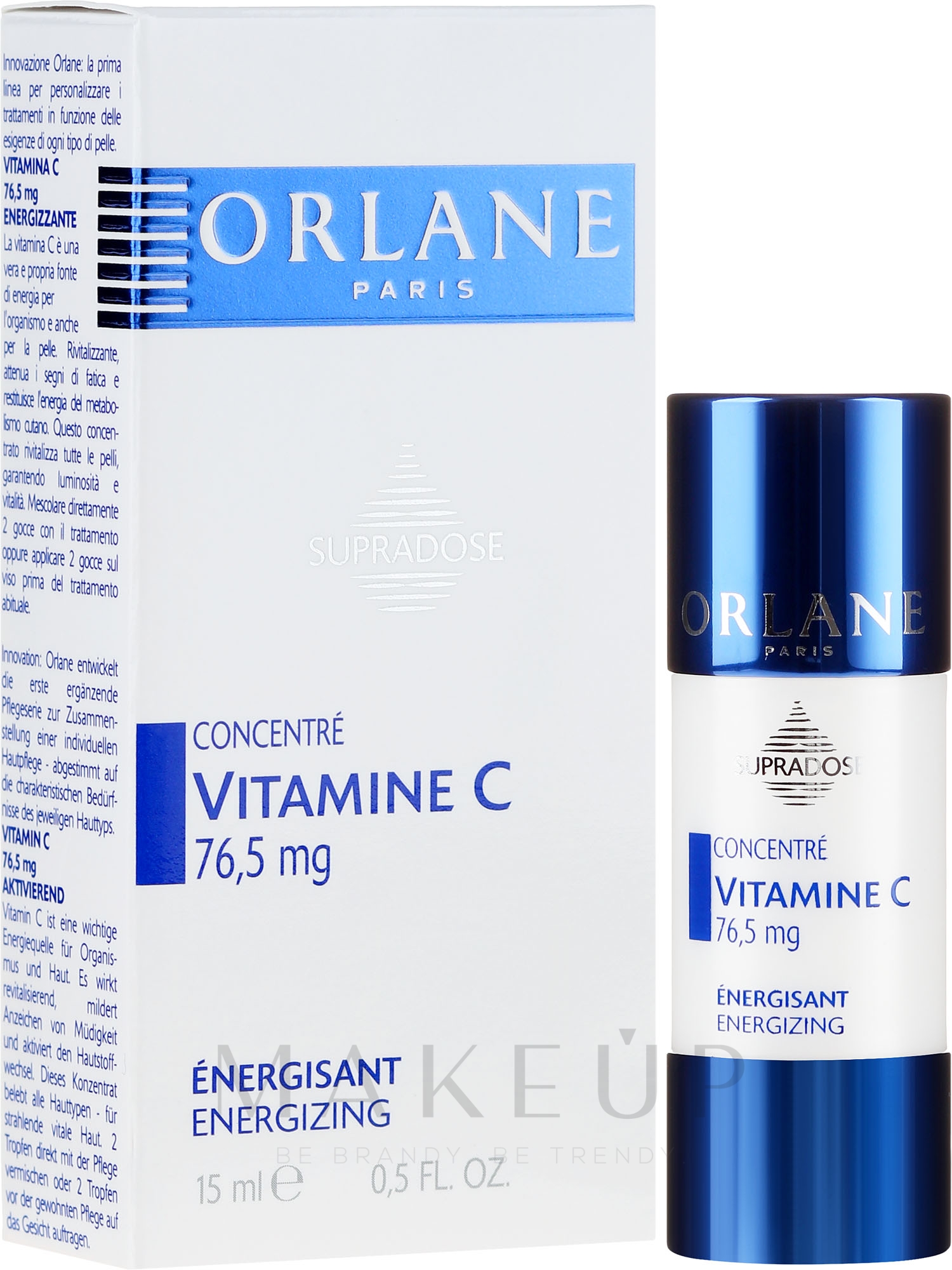 	Energiespendendes Serum-Konzentrat für Gesicht mit Vitamin C - Orlane Supradose Vitamine C Energizing Concentre — Bild 15 ml