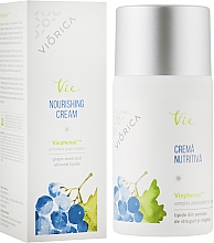 Düfte, Parfümerie und Kosmetik Pflegende Gesichtscreme mit Traubenkernöl - Viorica Vie Nourishing Cream