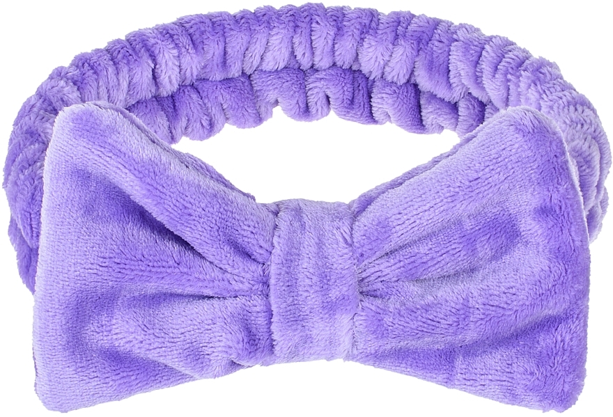 Kosmetisches Haarband Wow Bow lila - MAKEUP Lilac Hair Band — Bild N1