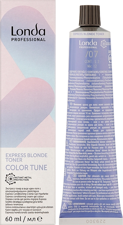 Express-Haarwasser - Londa Professional Color Tune Express Blonde Toner — Bild N1