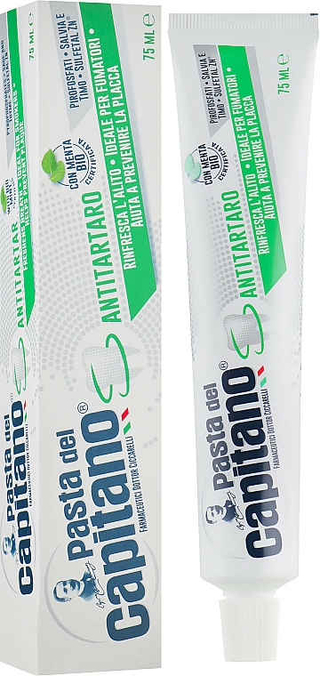 Zahnpasta Gegen Zahnstein - Pasta Del Capitano Toothpaste — Bild N1