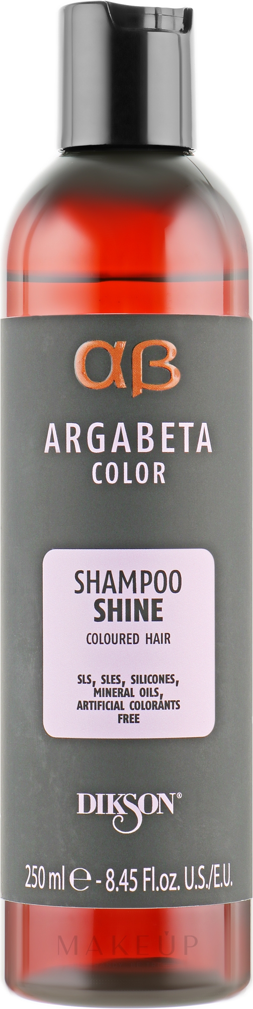 Pflegendes Shampoo für gefärbtes Haar - Dikson Argabeta Shine Shampoo — Bild 250 ml