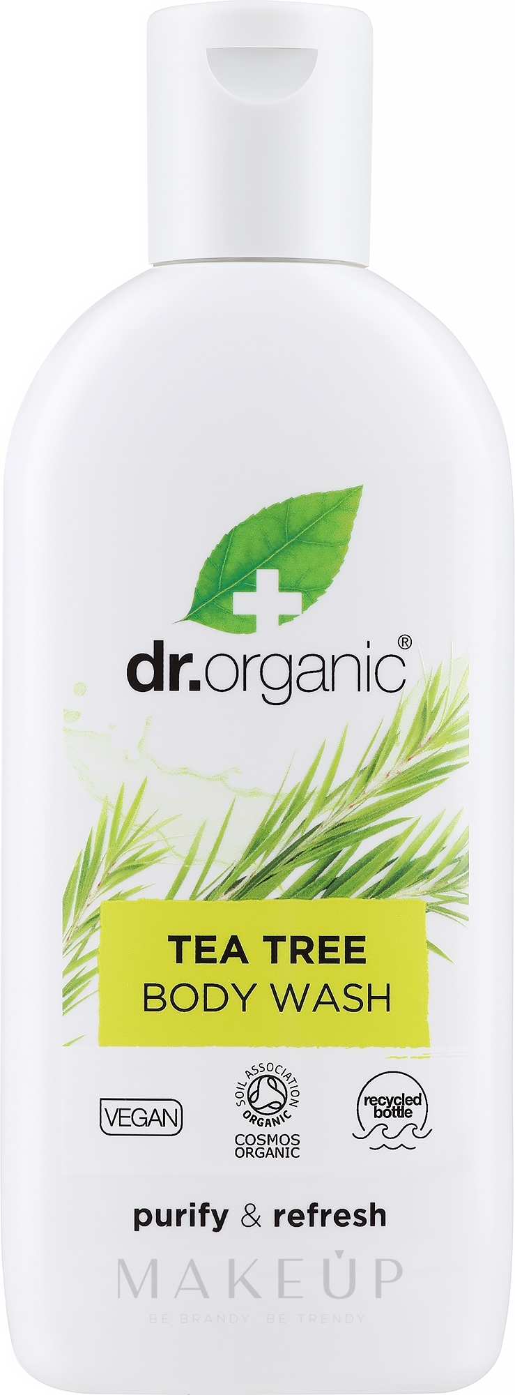 Duschgel mit Teebaumextrakt - Dr. Organic Bioactive Skincare Tea Tree Body Wash — Bild 250 ml