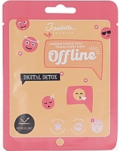 Düfte, Parfümerie und Kosmetik Tuchmaske für das Gesicht Offline–Digital Detox - Isabelle Laurier Facial Sheet Mask