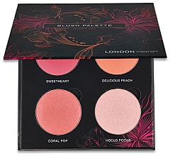 Düfte, Parfümerie und Kosmetik Rouge-Palette - London Copyright Magnetic Face Powder Blush Palette