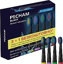 Ersatz-Zahnbürstenkopf - Pecham Travel Black — Bild N1