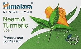 Düfte, Parfümerie und Kosmetik Seife mit Kurkuma und Neem - Himalaya Herbals Neem & Turmeric Protecting Soap