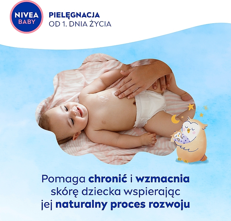 Feuchtigkeitsspendende Milch vor dem Schlafengehen - Nivea Baby  — Bild N4
