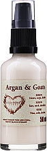 Lifting-Serum für Gesicht, Hals und Dekolleté mit Arganöl und Ziegenmilch - Soap&Friends Argan & Goats Serum — Bild N1