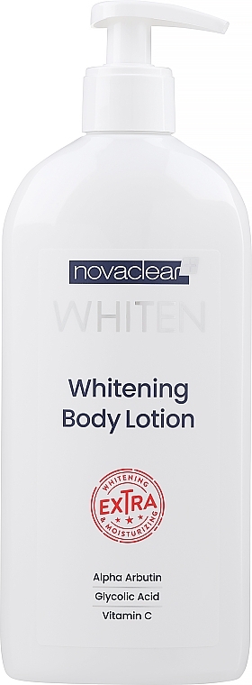 Aufhellende Körperlotion mit Vitamin C und Glykolsäure - Novaclear Whiten Whitening Body Lotion — Bild N3