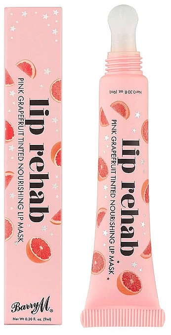 Pflegende Lippenmaske mit Grapefruit - Barry M Lip Rehab Pink Grapefruit Nourishing Lip Mask — Bild N1