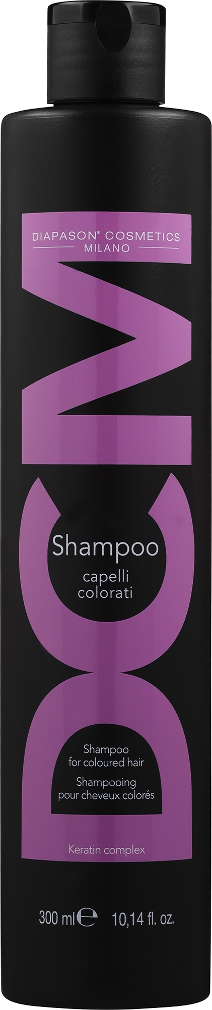 Regenerierendes Farbschutz-Shampoo für coloriertes Haar - DCM Keratin Complex Shampoo For Coloured Hair — Bild 300 ml