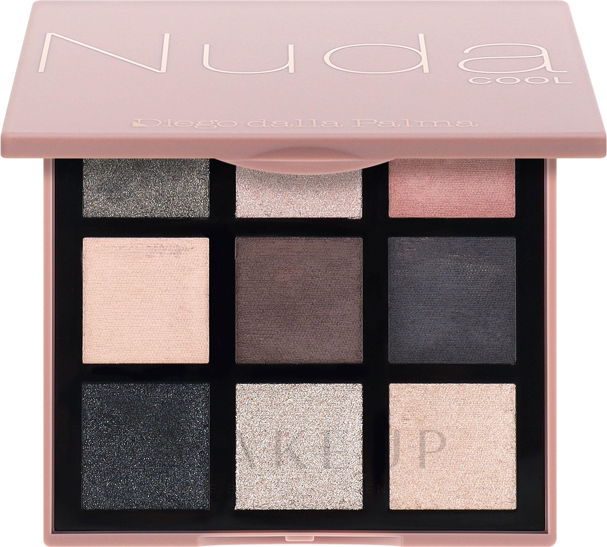 Lidschattenpalette - Diego Dalla Palma Nude Eyeshadow Palette — Bild 302 - Nuda Cool