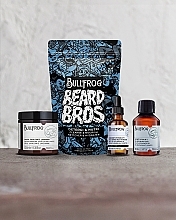 Bartpflegeset - Bullfrog Beard Bros Cleanse & Nourish Kit (Peeling 100ml + Öl 50ml + Duschgel 100ml)  — Bild N2