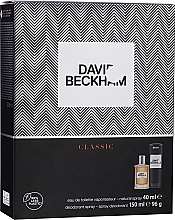 Düfte, Parfümerie und Kosmetik David Beckham Classic - Duftset (Eau de Toilette 40ml + Deospray 150ml)