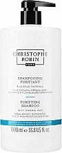 Düfte, Parfümerie und Kosmetik Klärendes Shampoo mit Thermalschlamm - Christophe Robin Purifying Shampoo With Thermal Mud