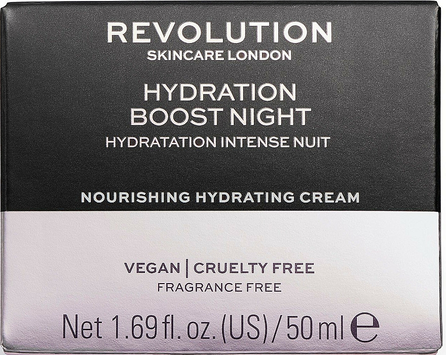 Nachtcreme mit Hyaluronsäure - Revolution Skincare Hydration Boost Night Cream — Bild N2