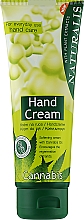 Düfte, Parfümerie und Kosmetik Weichmachende und regenerierende Handcreme mit Hanföl - Naturalis Hand Cream Cannabis