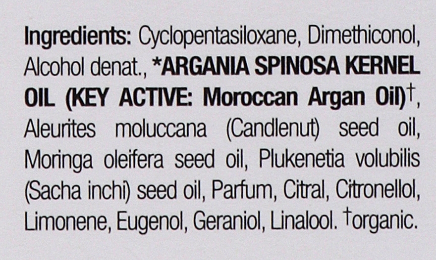 Haarserum mit marokkanischem Arganöl - Dr. Organic Bioactive Haircare Moroccan Argan Oil Hair Treatment Serum — Bild N3