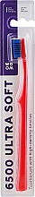 Düfte, Parfümerie und Kosmetik Zahnbürste weich rot - Woom 6500 Ultra Soft Toothbrush