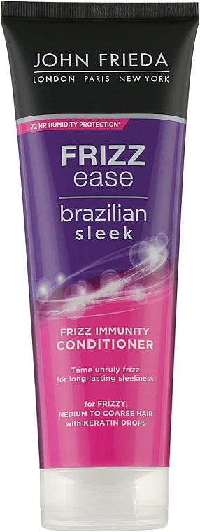 Conditioner zur Haarglättung - John Frieda Frizz Ease Brazilian Sleek Conditioner — Bild N1