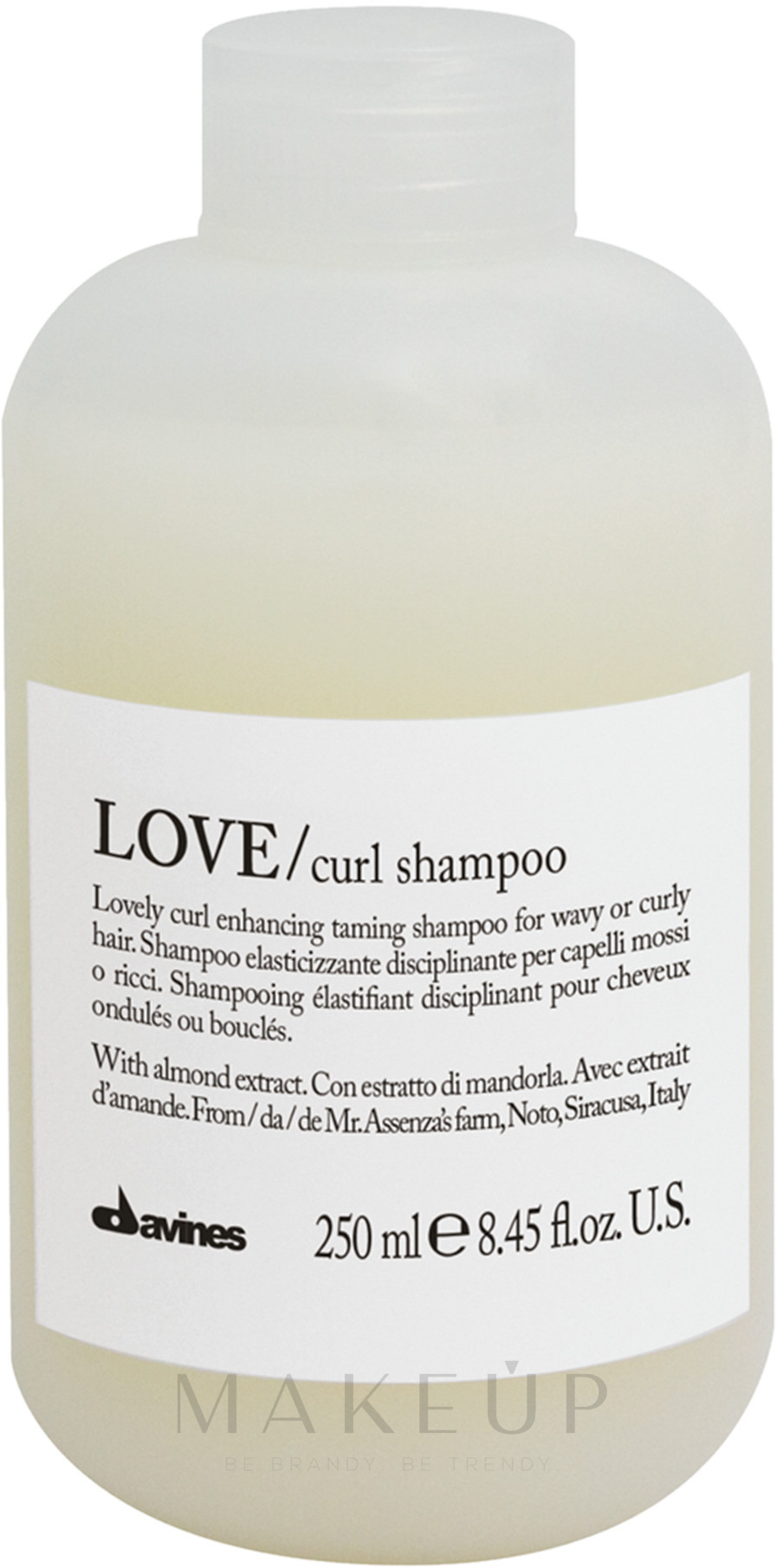 Pflegendes Shampoo für lockiges Haar - Davines Love Curl Enhancing Shampoo — Bild 250 ml