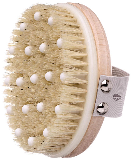 Bürste mit Naturborsten - Hydrea London Combination Detox Massage Brush — Bild N1