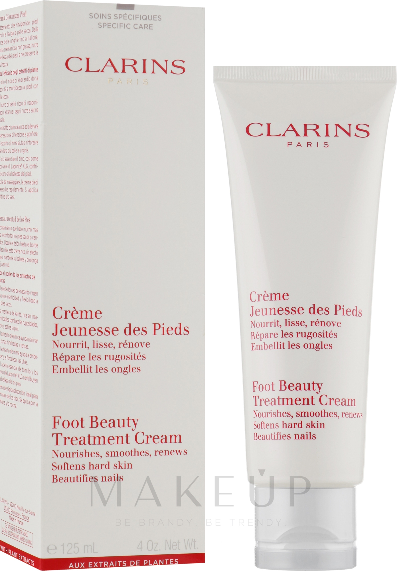 Intensive pflegende Fußcreme - Clarins Foot Beauty Treatment Cream — Bild 125 ml