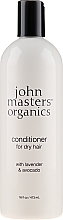 Conditioner für trockenes Haar mit Lavendel und Avocado - John Masters Organics Conditioner For Dry Hair Lavender & Avocado — Bild N3