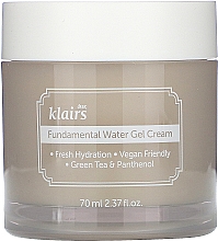 Feuchtigkeitsspendende Gel-Creme mit grünem Tee und Panthenol - Klairs Fundamental Watery Gel Cream — Bild N2