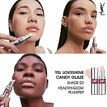 Pflegender Lippenbalsam mit leuchtender Farbe - Yves Saint Laurent Rouge Volupte Candy Glaze — Bild N3
