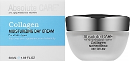 Feuchtigkeitsspendende Anti-Falten Tagescreme mit Kollagen für alle Hautypen - Absolute Care Collagen Day Cream — Bild N2