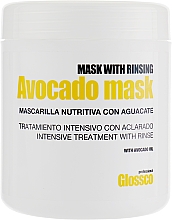 Düfte, Parfümerie und Kosmetik Pflegende Maske mit Avocadoöl - Glossco Treatment Avocado Mask