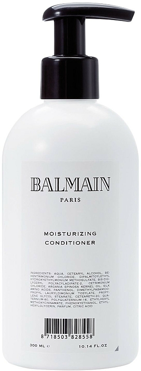 Haarpflegeset - Balmain Paris Hair Couture Moisturizing Care Set (Shampoo 300ml + Haarspülung 300ml + Haarmaske 200ml) — Bild N4