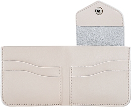 Beige Brieftasche in einer Geschenkbox Classy - MAKEUP Bi-Fold Wallet Beige — Bild N3