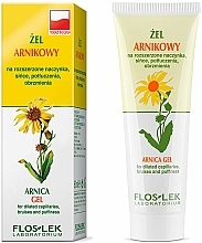 Düfte, Parfümerie und Kosmetik Beruhigendes Körper- und Gesichtsgel mit Arnika für empfindliche Haut - Floslek Gel Arnica