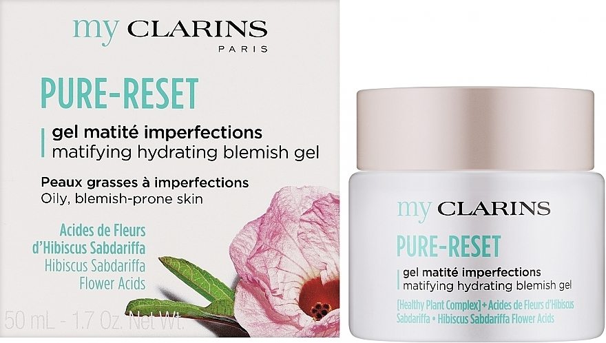 Gesichtsgel - Clarins My Clarins Pure-Reset Matifying Hydrating Blemish Gel — Bild N2