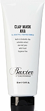 Düfte, Parfümerie und Kosmetik Reinigende Tonmaske für das Gesicht mit AHA-Säure - Baxter of California Clay Mask AHA