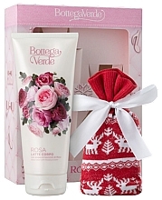 Bottega Verde Rosa - Set (Körperlotion/200 ml + Socken/2 St.) — Bild N1