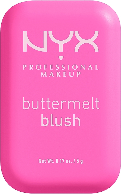 Cremiges Gesichtsrouge - NYX Professional Makeup Buttermelt High-Pigment Powder Blush  — Bild N1