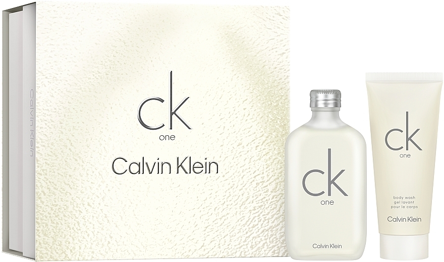 Calvin Klein CK One	 - Duftset (Eau de Toilette 100ml + Duschgel 100ml)  — Bild N2